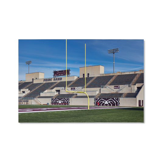 Canvas Wall Art - Robert W. Plaster Sports Complex, the football field on at the main campus of Missouri State University in Springfield