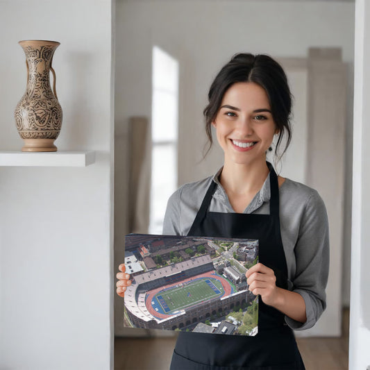 Canvas Wall Art - Aerial view of Philadelphia, Pennsylvania, with a focus on Franklin Field, home of the Penn Relays