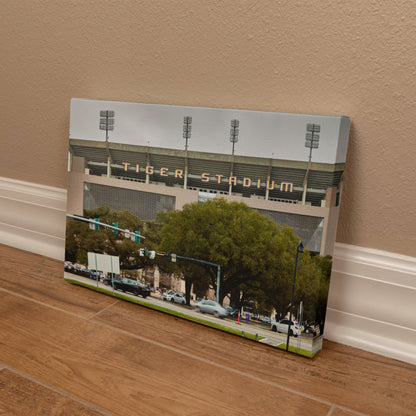 Canvas Wall Art - LSU Tiger Stadium at Louisiana State University in Baton Rouge