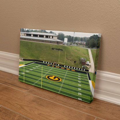 Canvas Wall Art - Eddie Robinson Stadium, the home field of the Grambling Tigers football team at Grambling State University, one of America's pre-eminent HBCU