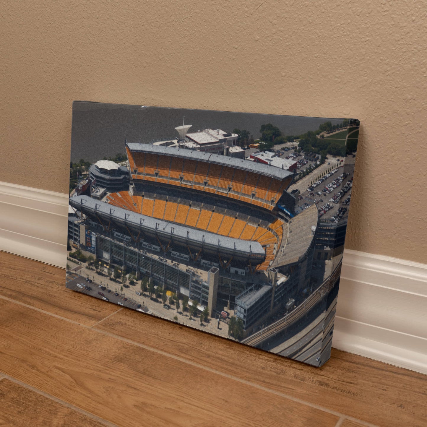 Canvas Wall Art - Heinz Field, the home statium of the Pittsburgh Steelers NFL team