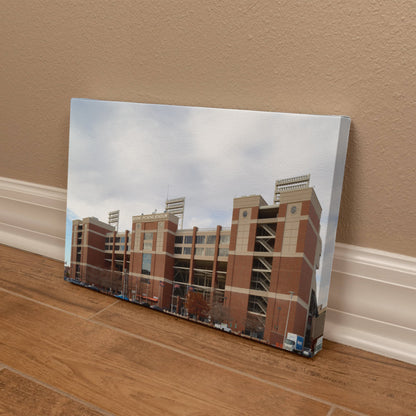 Canvas Wall Art - Boone Pickens Stadium, the home facility of the Cowboys football team at Oklahoma State University in Stillwater