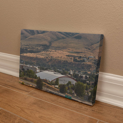 Canvas Wall Art - Holt Arena, the home of the Idaho State University Bengals football team in Pocatello, Idaho