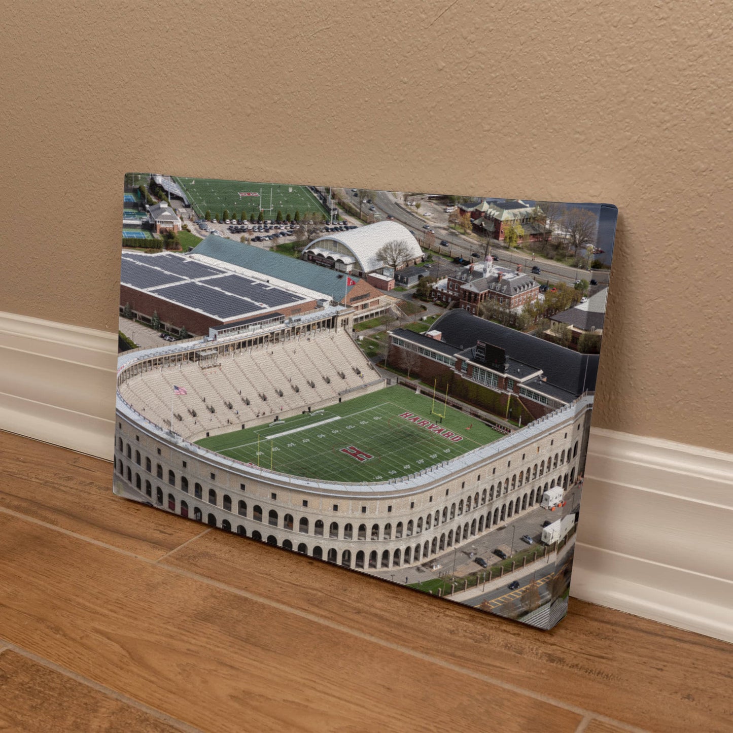 Canvas Wall Art - Harvard University's football facility in Cambridge, Massachusetts, 2019