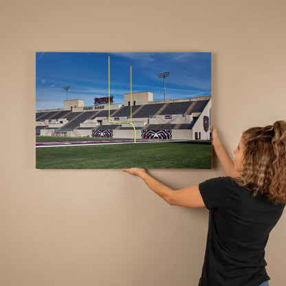 Canvas Wall Art - Robert W. Plaster Sports Complex, the football field on at the main campus of Missouri State University in Springfield