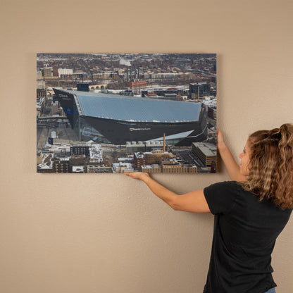 Canvas Wall Art - Minneapolis, U.S. Bank Stadium, home of the National Football League's Minnesota Vikings
