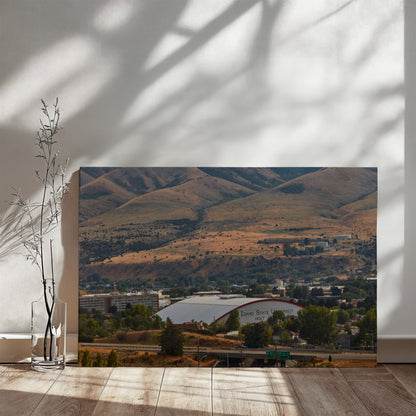 Canvas Wall Art - Holt Arena, the home of the Idaho State University Bengals football team in Pocatello, Idaho