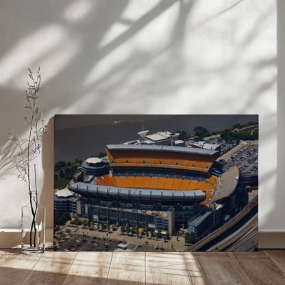 Canvas Wall Art - Heinz Field, the home statium of the Pittsburgh Steelers NFL team