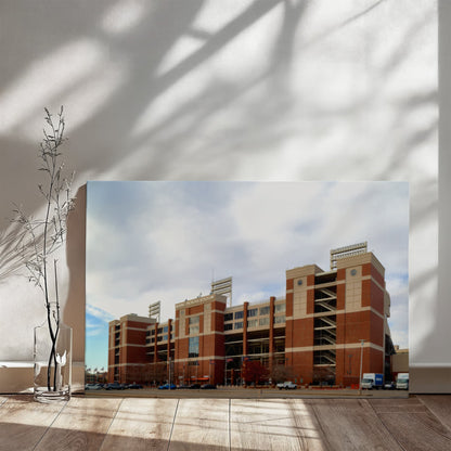 Canvas Wall Art - Boone Pickens Stadium, the home facility of the Cowboys football team at Oklahoma State University in Stillwater