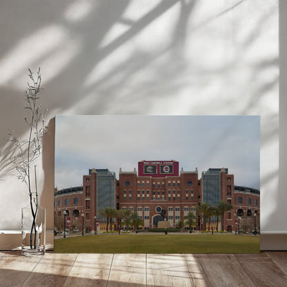 Canvas Wall Art - The massive Doak S. Campbell Stadium, popularly known as Doak, at Florida State University in Tallahassee