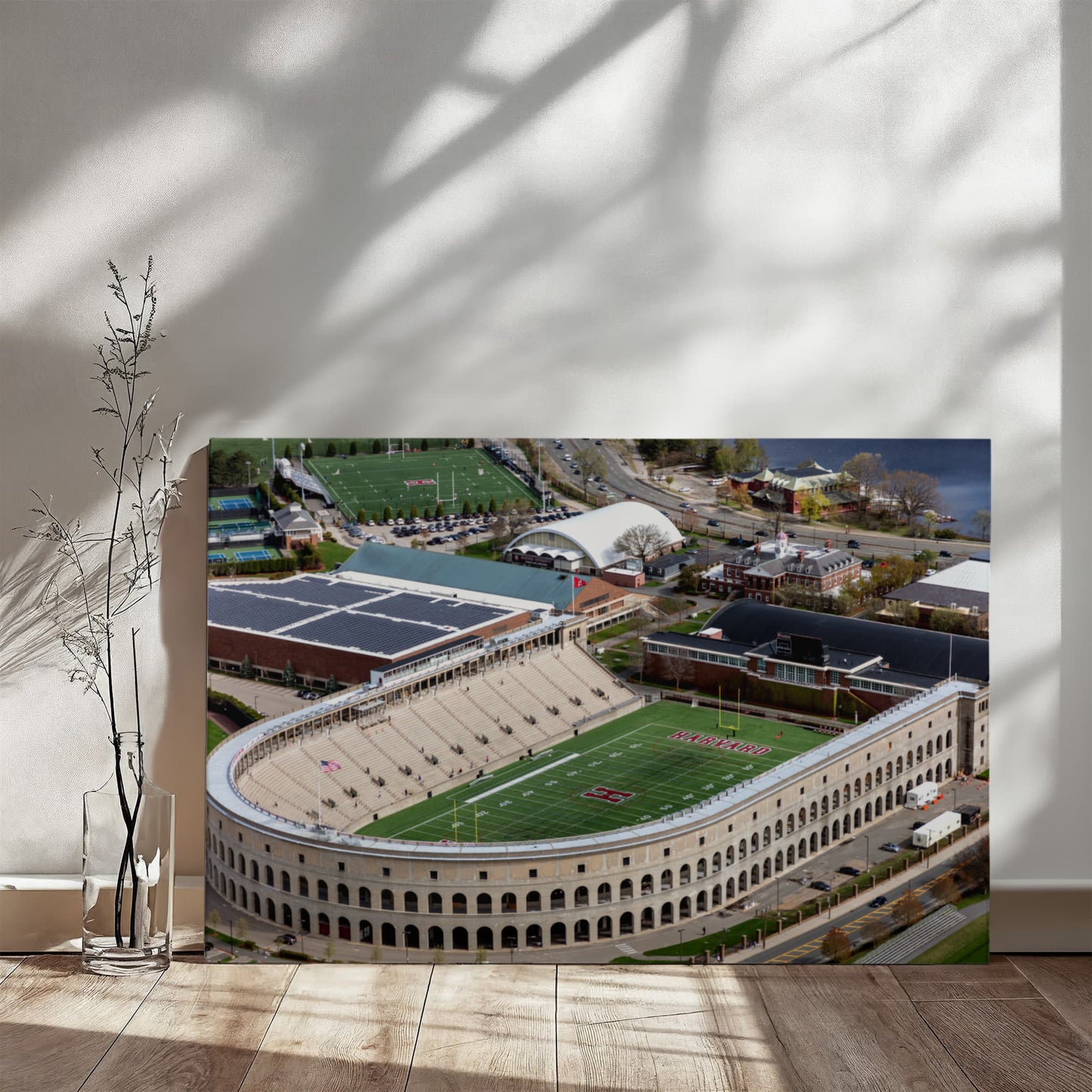 Canvas Wall Art - Harvard University's football facility in Cambridge, Massachusetts, 2019