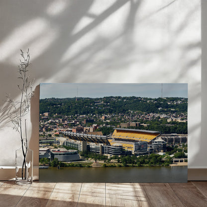 Canvas Wall Art - Pittsburgh, Pennsylvania, Heinz Field, home of the NFL Pittsburgh Steelers