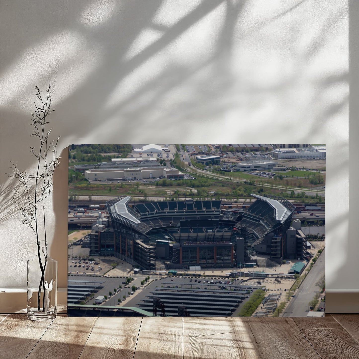 Canvas Wall Art - Philadelphia, Pennsylvania, Philadelphia Eagles' Lincoln Financial Field