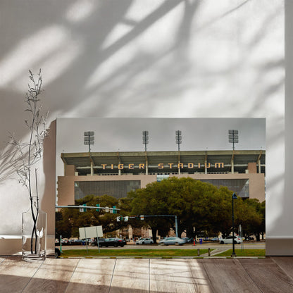 Canvas Wall Art - LSU Tiger Stadium at Louisiana State University in Baton Rouge