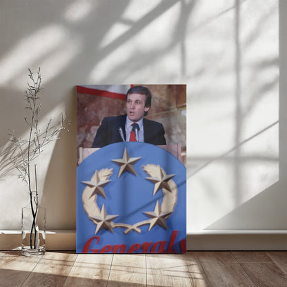 Donald Trump, Generals owner, USFL - Multiple Variant Portrait