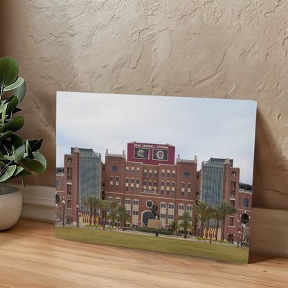 Canvas Wall Art - The massive Doak S. Campbell Stadium, popularly known as Doak, at Florida State University in Tallahassee
