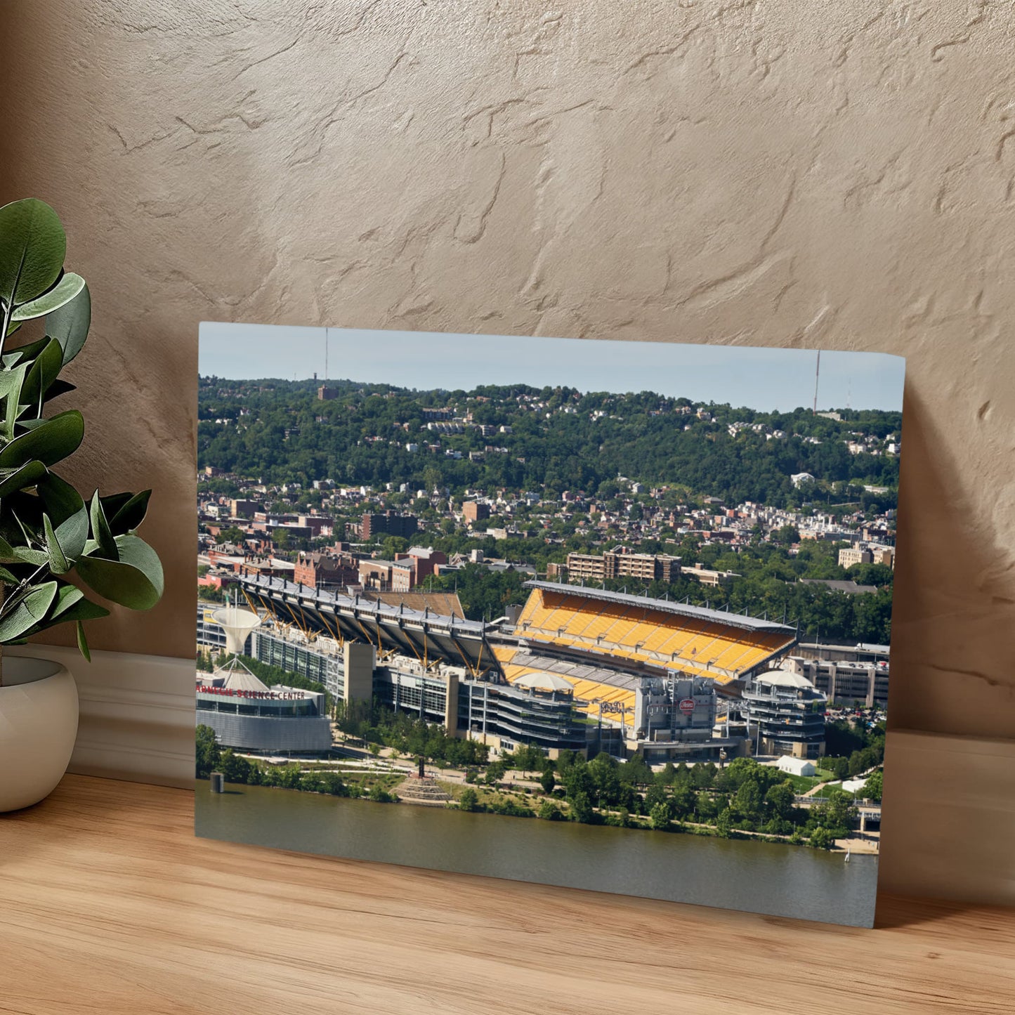 Canvas Wall Art - Pittsburgh, Pennsylvania, Heinz Field, home of the NFL Pittsburgh Steelers