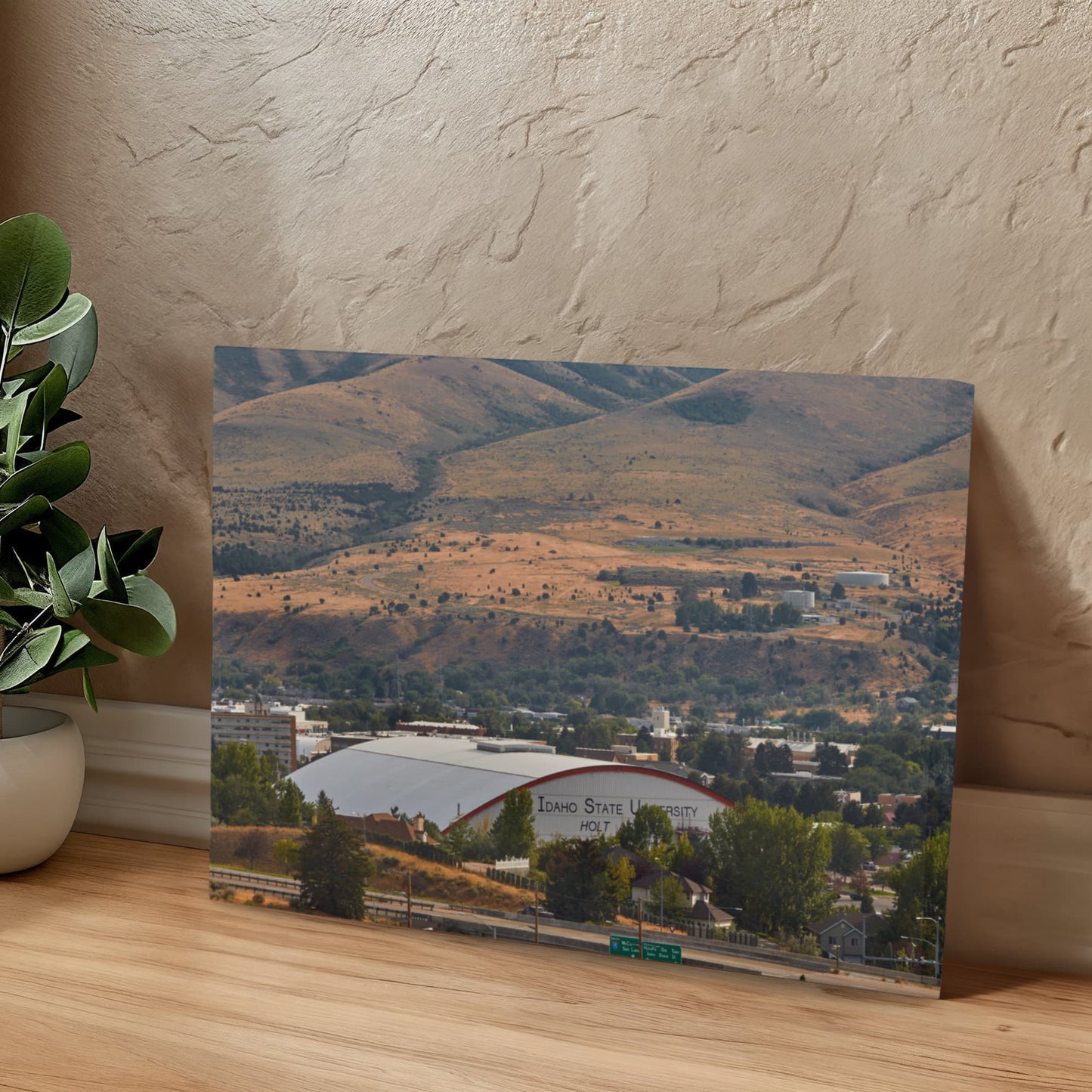 Canvas Wall Art - Holt Arena, the home of the Idaho State University Bengals football team in Pocatello, Idaho