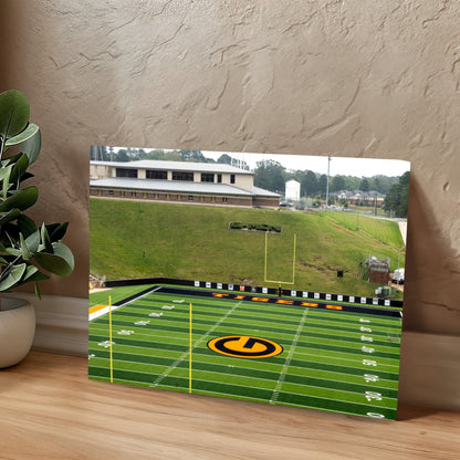 Canvas Wall Art - Eddie Robinson Stadium, the home field of the Grambling Tigers football team at Grambling State University, one of America's pre-eminent HBCU