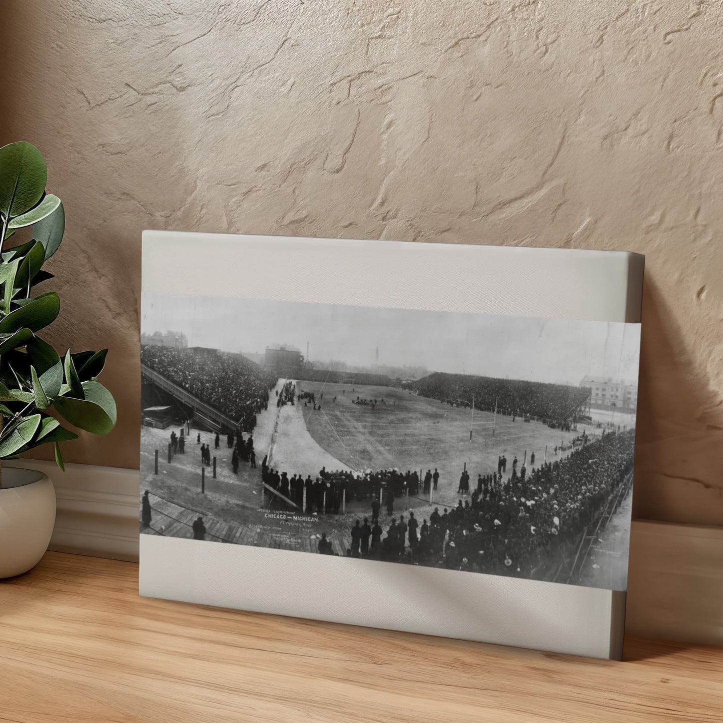 Canvas Wall Art - Western Championship, Chicago - Michigan at Marshall Field, Chicago, 1905