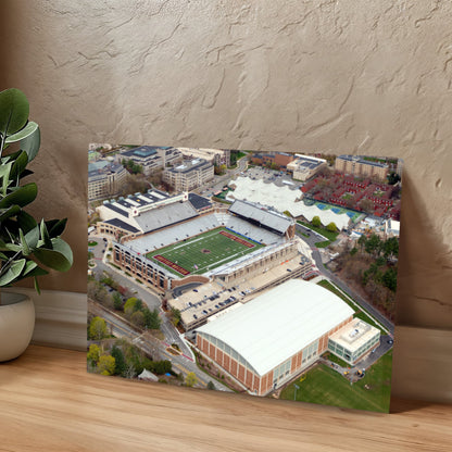 Canvas Wall Art - Boston College campus in the affluent village of Chestnut Hill, west of the city, with a focus on Alumni Stadium, the university's football field