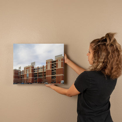 Canvas Wall Art - Boone Pickens Stadium, the home facility of the Cowboys football team at Oklahoma State University in Stillwater
