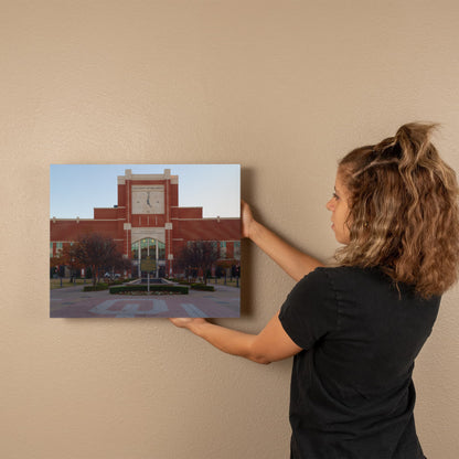 Canvas Wall Art - The Gaylord Family Oklahoma Memorial Stadium in Norman, a prominent suburb of the Oklahoma capital city, is the home field of the Oklahoma Sooners football teamty