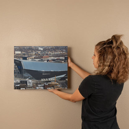 Canvas Wall Art - Minneapolis, U.S. Bank Stadium, home of the National Football League's Minnesota Vikings