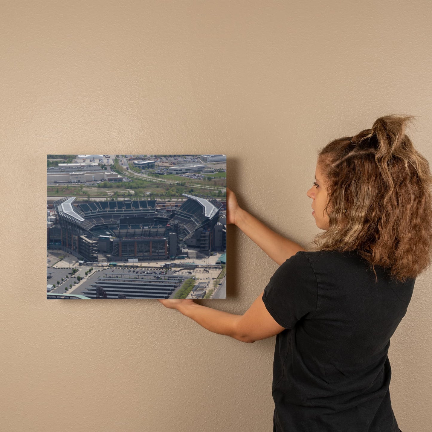 Canvas Wall Art - Philadelphia, Pennsylvania, Philadelphia Eagles' Lincoln Financial Field
