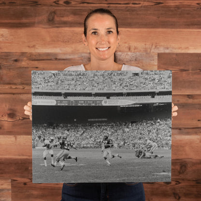 Canvas Wall Art - Redskins vs Cardinals Football Game, 1974