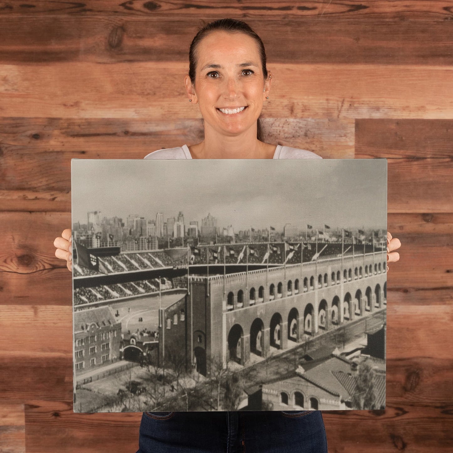 Canvas Wall Art - Philadelphia. Franklin Field, Univerisity of Pennsylvania, 1936
