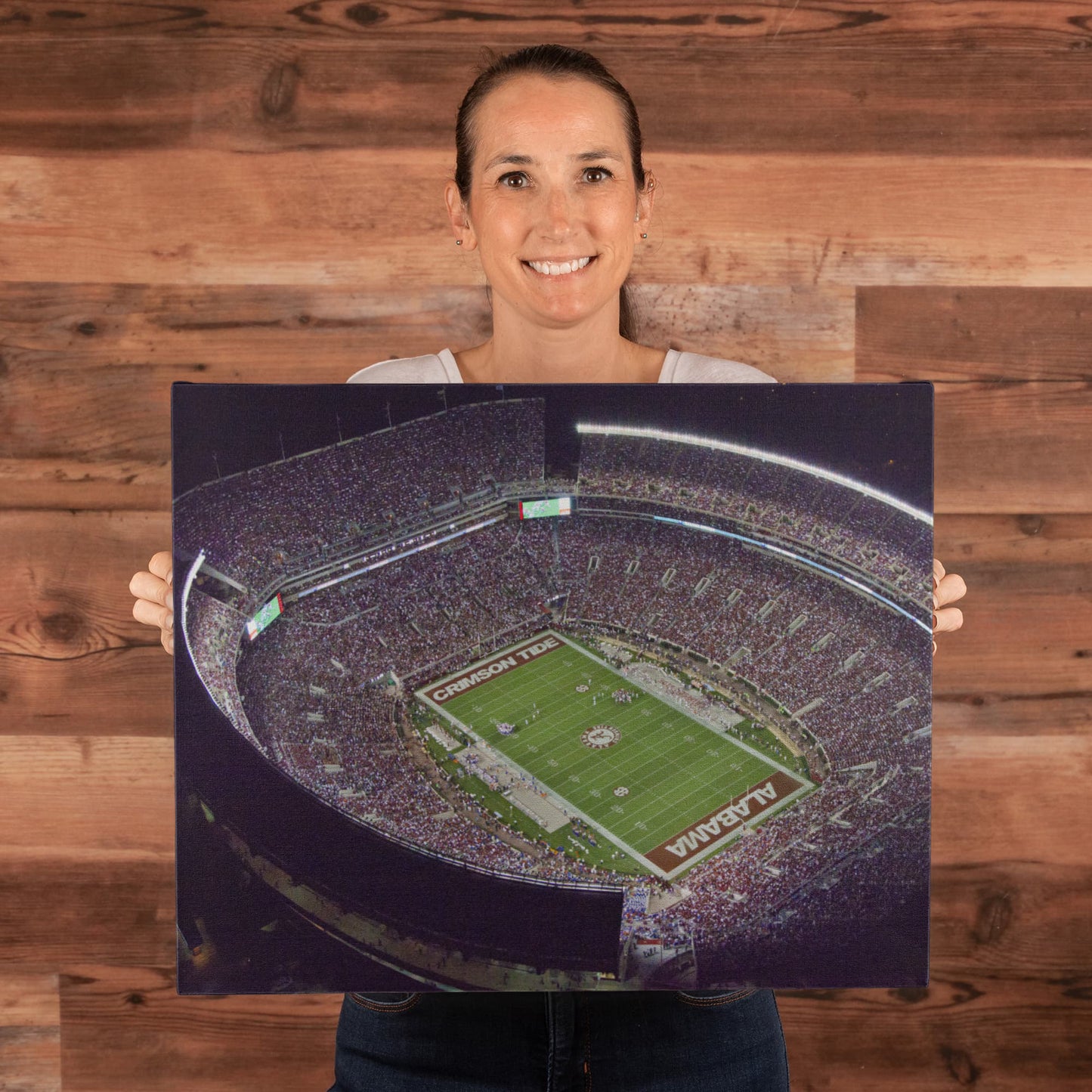 Canvas Wall Art - University of Alabama Football Stadium, 2010