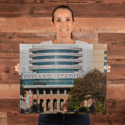 Canvas Wall Art - Neyland Stadium, the home of the University of Tennessee Volunteers' football team on the sprawling campus in Knoxville