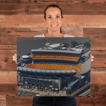 Canvas Wall Art - Heinz Field, the home statium of the Pittsburgh Steelers NFL team