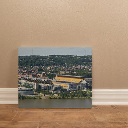 Canvas Wall Art - Pittsburgh, Pennsylvania, Heinz Field, home of the NFL Pittsburgh Steelers
