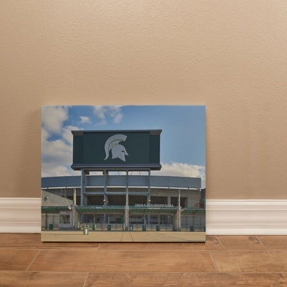 Canvas Wall Art - Spartan Stadium, the football stadium at Michigan State University in East Lansing. The university's athletic teams are nicknamed Spartans