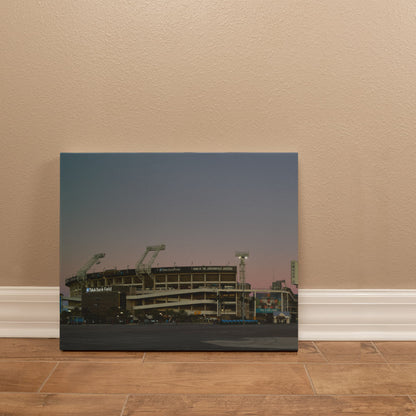 Canvas Wall Art - TIAA Bank Field, the home stadium of the Jacksonville Jaguars of the NFL, in Jacksonville, Florida