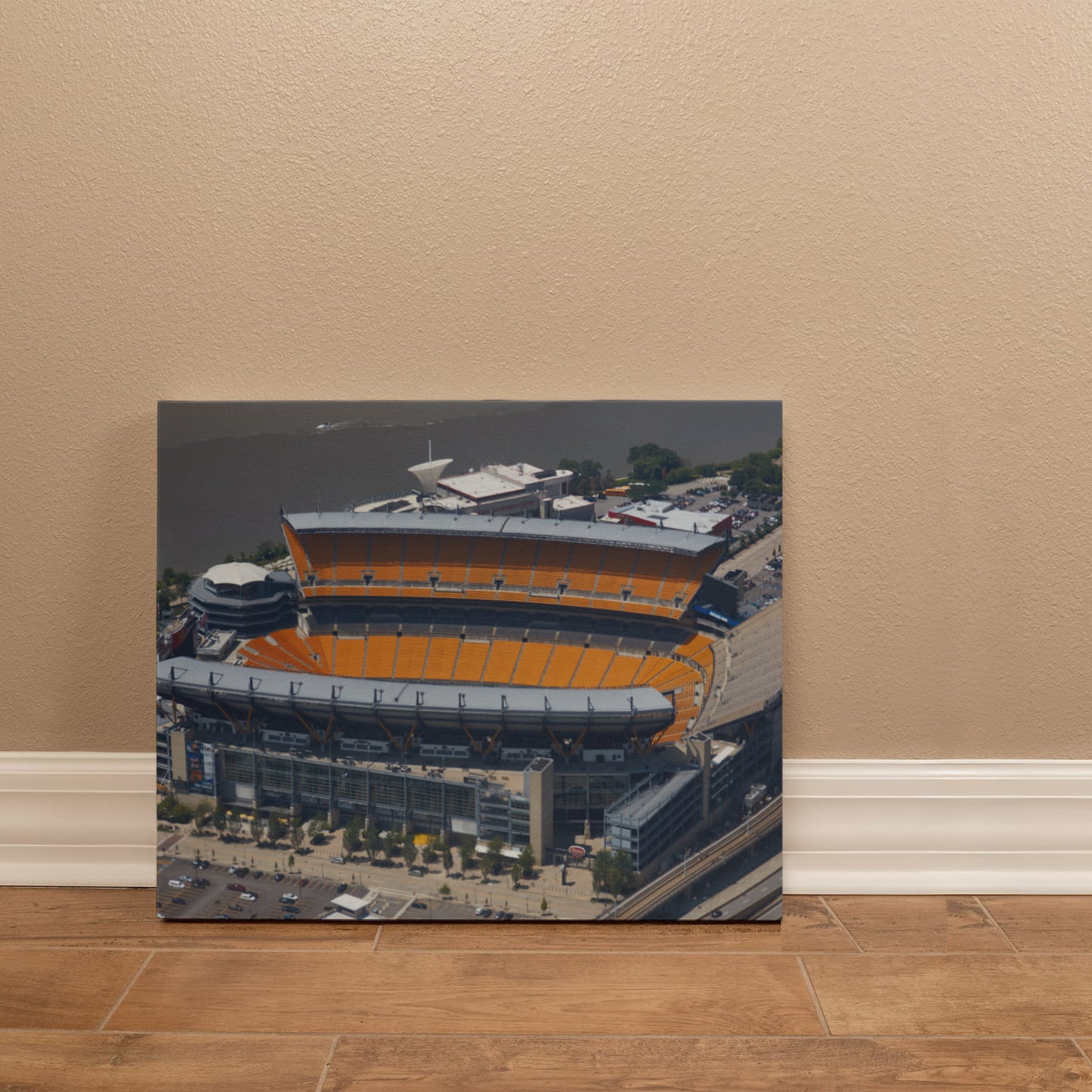 Canvas Wall Art - Heinz Field, the home statium of the Pittsburgh Steelers NFL team