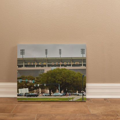 Canvas Wall Art - LSU Tiger Stadium at Louisiana State University in Baton Rouge