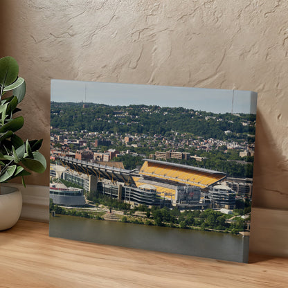 Canvas Wall Art - Pittsburgh, Pennsylvania, Heinz Field, home of the NFL Pittsburgh Steelers