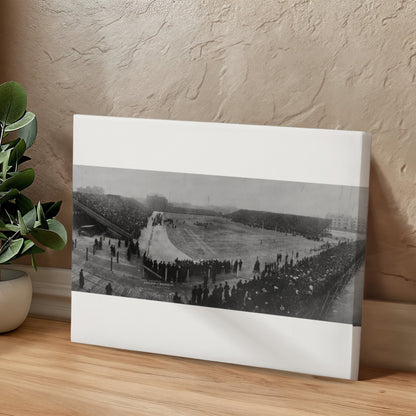 Canvas Wall Art - Western Championship, Chicago - Michigan at Marshall Field, Chicago, 1905