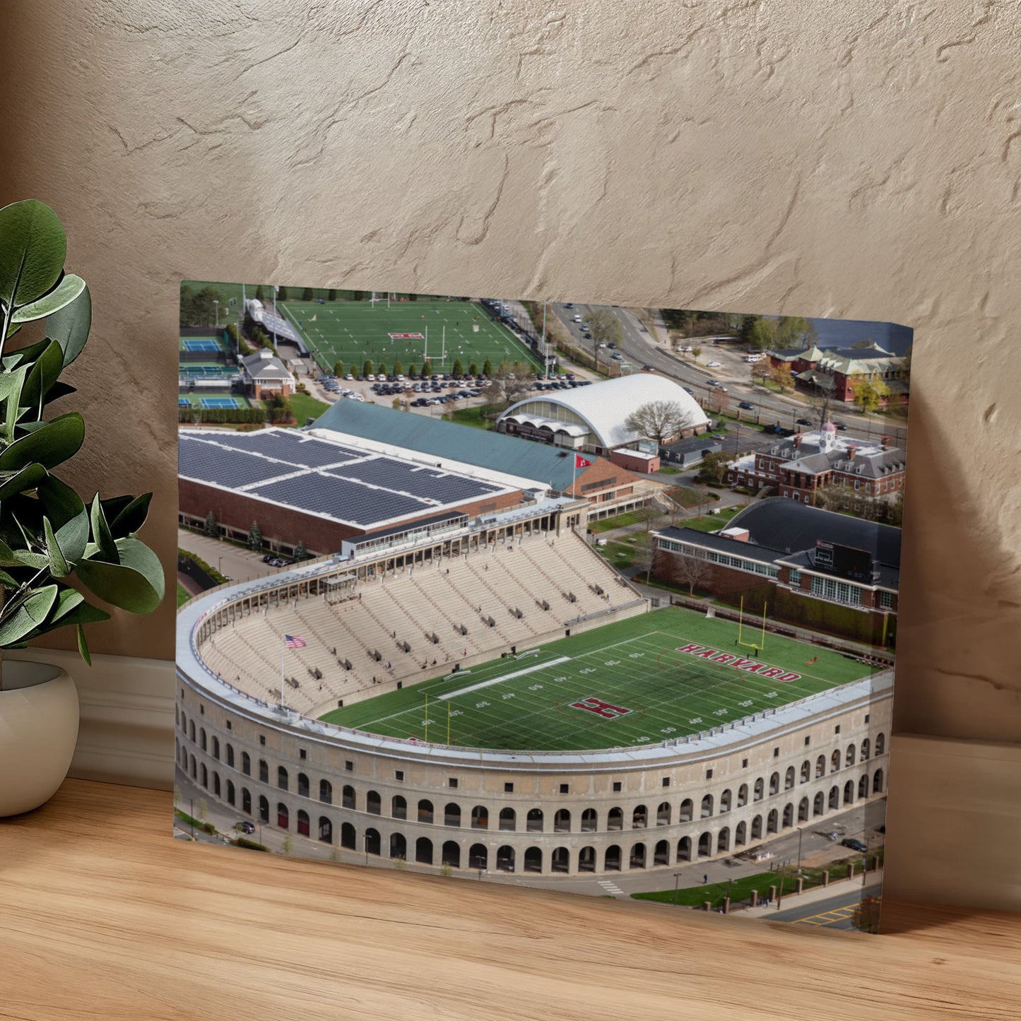 Canvas Wall Art - Harvard University's football facility in Cambridge, Massachusetts, 2019
