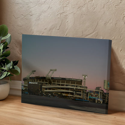 Canvas Wall Art - TIAA Bank Field, the home stadium of the Jacksonville Jaguars of the NFL, in Jacksonville, Florida