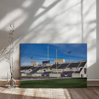 Canvas Wall Art - Robert W. Plaster Sports Complex, the football field on at the main campus of Missouri State University in Springfield