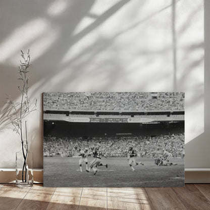 Canvas Wall Art - Redskins vs Cardinals Football Game, 1974