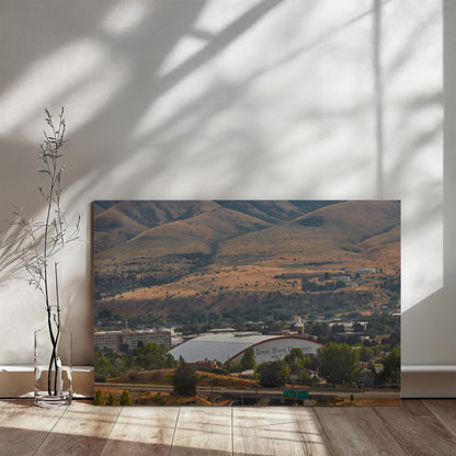 Canvas Wall Art - Holt Arena, the home of the Idaho State University Bengals football team in Pocatello, Idaho