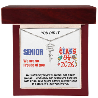 Personalized Necklace for Graduation