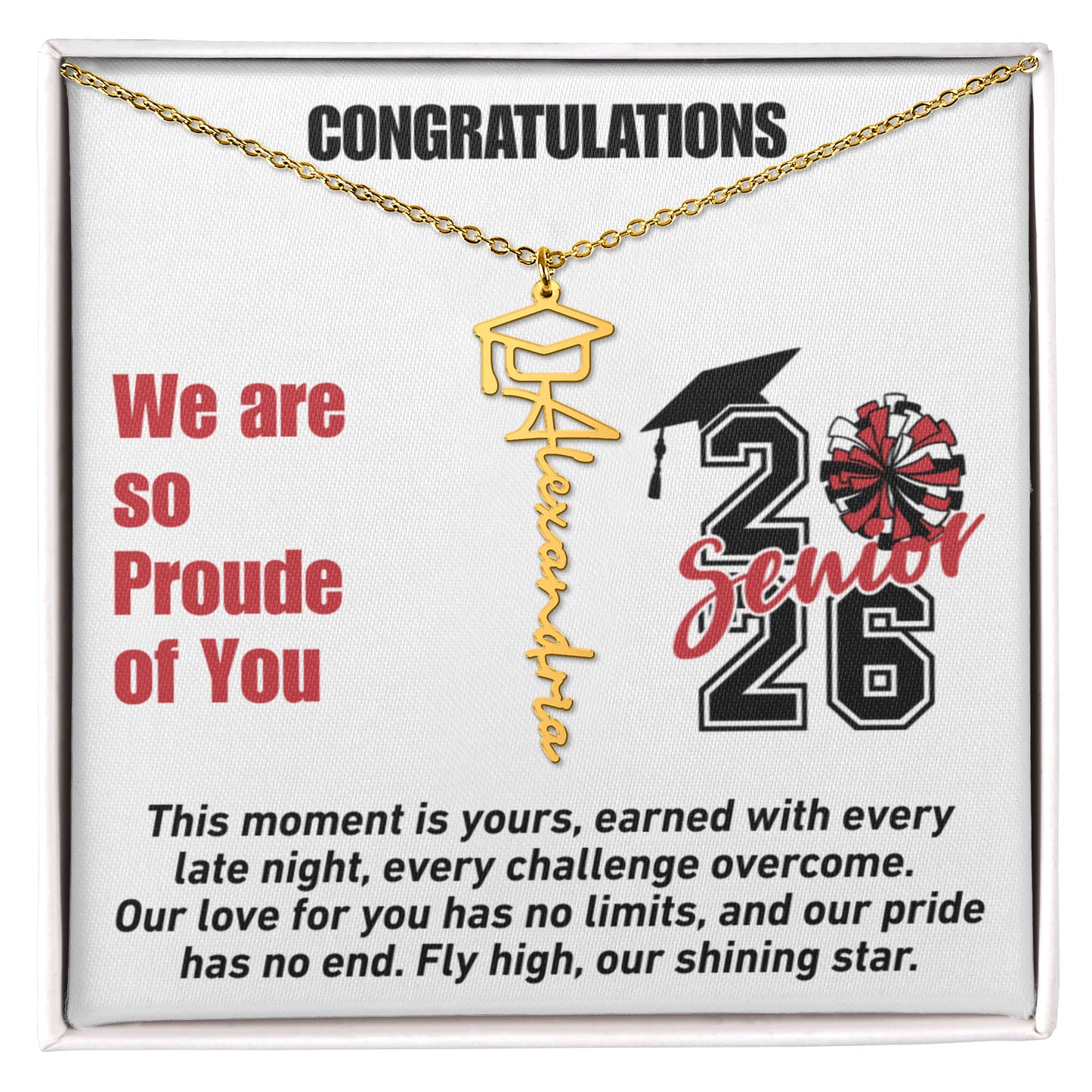 Graduation Necklace for Her