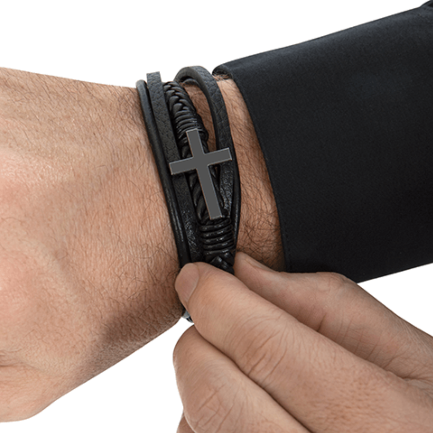 Cross Bracelet for Men