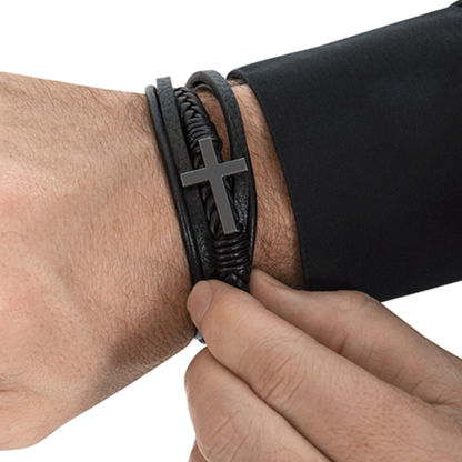 Cross Bracelet for Men